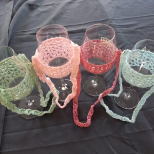 Weinglashalterung Stielglas